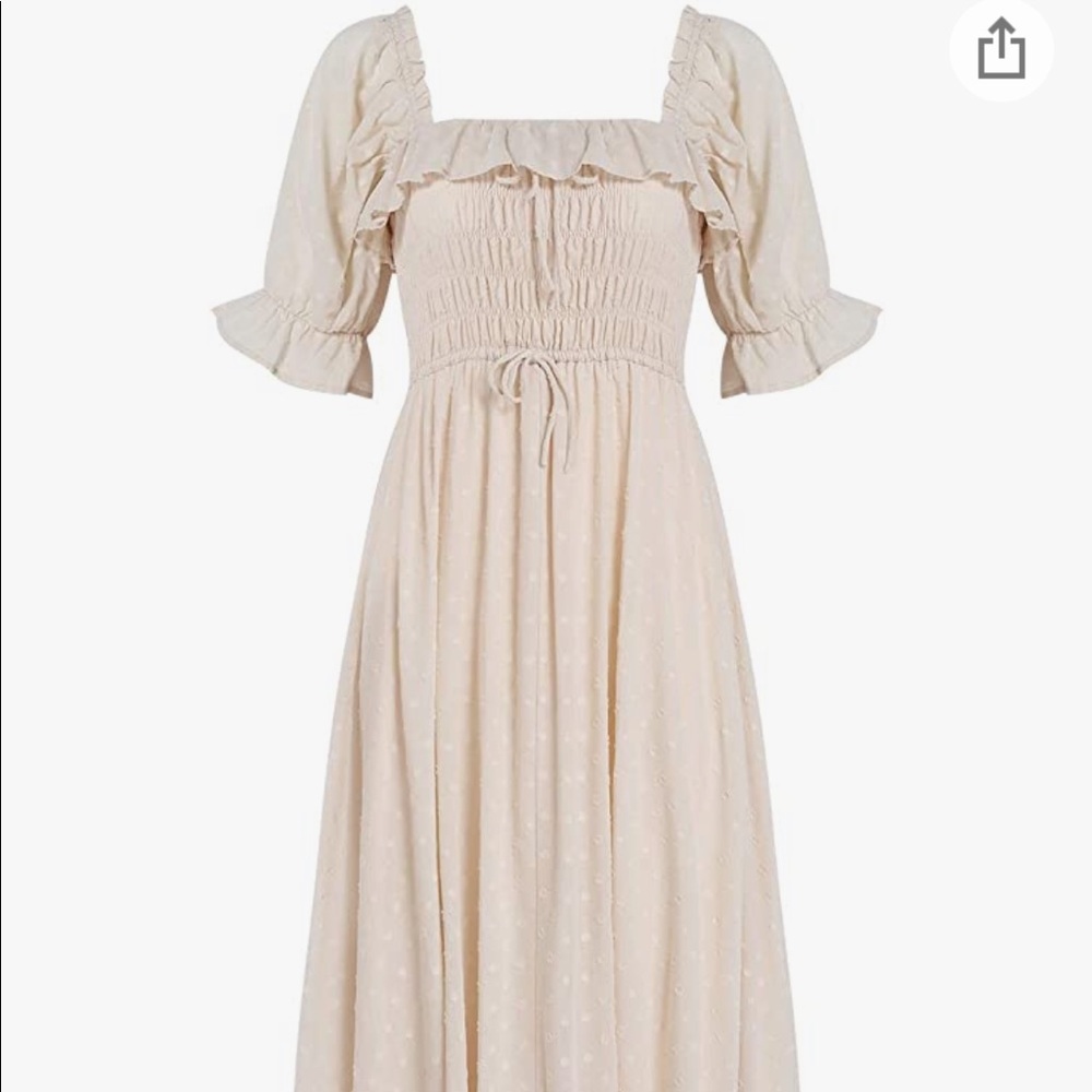 Women White Dress - Picture 4 of 16